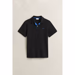 Gant 2062026-5 Polo Collo botton down Manica corta Cotone, Elastan - Vista aggiuntiva 5