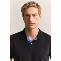 Gant 2062026-5 Polo Collo botton down Manica corta Cotone, Elastan - Vista aggiuntiva 3