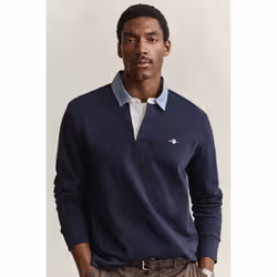 Gant 2004082-433 Polo Collo botton down Manica lunga Cotone - Vista aggiuntiva 4