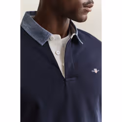 Gant 2004082-433 Polo Collo botton down Manica lunga Cotone - Vista aggiuntiva 3