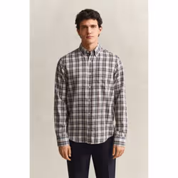 Gant 3262020-214 Camicia Collo botton down Manica lunga Cotone, Lyocell - Vista aggiuntiva 3