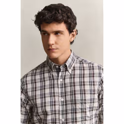 Gant 3262020-214 Camicia Collo botton down Manica lunga Cotone, Lyocell - Vista aggiuntiva 5