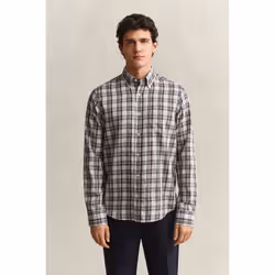 Gant 3262020-214 Camicia Collo botton down Manica lunga Cotone, Lyocell - Vista aggiuntiva 3
