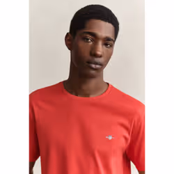 Gant 2003184-853 Maglietta Rib-knit neckline Manica corta Cotone - Vista aggiuntiva 3