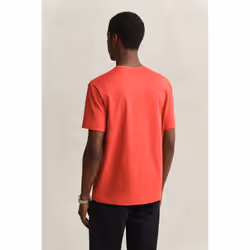 Gant 2003184-853 Maglietta Rib-knit neckline Manica corta Cotone - Vista aggiuntiva 4