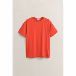 Gant 2003184-853 Maglietta Rib-knit neckline Manica corta Cotone - Vista aggiuntiva 5