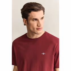 Gant 2003184-676 Maglietta Rib-knit neckline Manica corta Cotone - Vista aggiuntiva 3