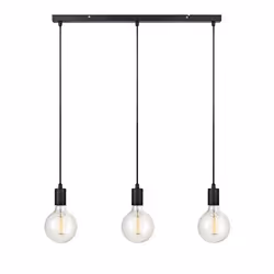 Markslöjd SKY, 3 lampadina(e), E27, IP20, Nero