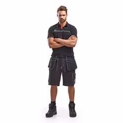 Blakläder 153413709900C44 Pantaloncini Nero - Vista aggiuntiva 5