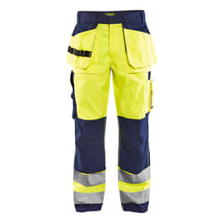 Blakläder 153318603389 Pantaloni Blu marino, Giallo