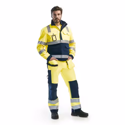 Blakläder 153318603389 Pantaloni Blu marino, Giallo - Vista aggiuntiva 2