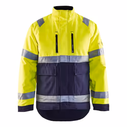 Blakläder 482719773389, Giacca, Blu marino, Giallo, M, Allacciatura a zip, Poliestere, 200 g/m²