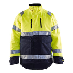 Blakläder 482819003389 Giacca Blu marino, Giallo