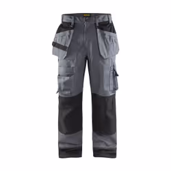 Blakläder 150418609499C48, Pantaloni, Nero, Grigio, Allacciatura a zip, Cotone, Poliestere, 300 g/m², 35%