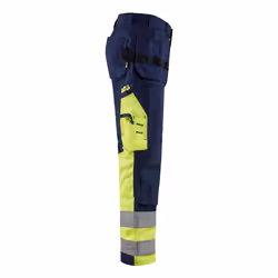 Blakläder 152913708833 Pantaloni Blu, Blu marino, Giallo