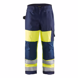 Blakläder 188319973389D84, Pantaloni, Uomo, Nero, Blu marino, Giallo, Allacciatura a zip, Poliestere, 4000 g/m²