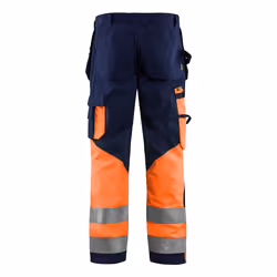 Blakläder 152918608953 Pantaloni Blu, Arancione