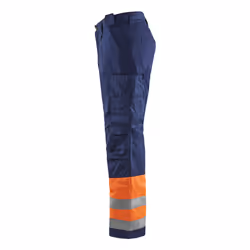 Blakläder 18621811 Pantaloni Blu, Blu marino, Arancione - Vista aggiuntiva 4