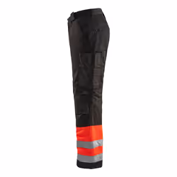 Blakläder 186218115599 Pantaloni Nero, Rosso - Vista aggiuntiva 4