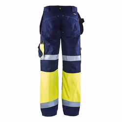 Blakläder 150818608933 Pantaloni Blu, Blu marino, Giallo