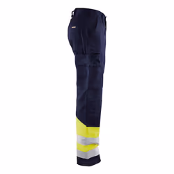 Blakläder 156418118933 Pantaloni Blu, Blu marino, Giallo