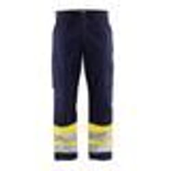 Blakläder 156418118933C52 Pantaloni Blu, Blu marino, Giallo