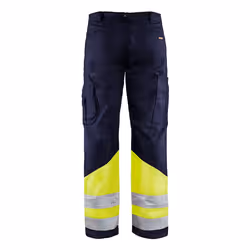 Blakläder 156418118933 Pantaloni Blu, Blu marino, Giallo - Vista aggiuntiva 2