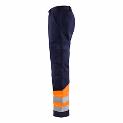Blakläder 156418118953 Pantaloni Blu, Blu marino, Arancione - Vista aggiuntiva 4
