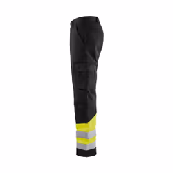 Blakläder 156418119933C52 Pantaloni Nero, Giallo - Vista aggiuntiva 4