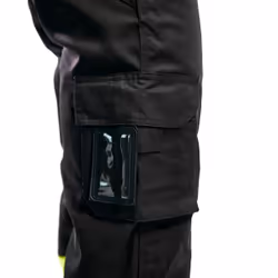 Blakläder 156418119933C52 Pantaloni Nero, Giallo - Vista aggiuntiva 6