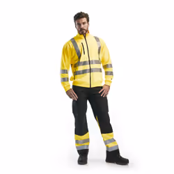 Blakläder 156418119933C52 Pantaloni Nero, Giallo - Vista aggiuntiva 7