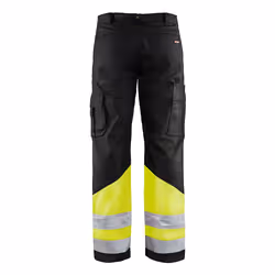 Blakläder 156418119933 Pantaloni Nero, Giallo - Vista aggiuntiva 2