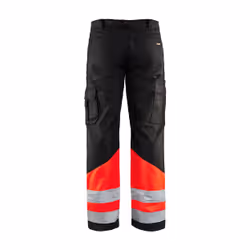 Blakläder 156418119955 Pantaloni Nero, Rosso