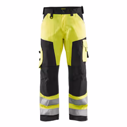 Blakläder 156618113399, Pantaloni, Uomo, Nero, Giallo, D120, 6 tasche, Cotone, Poliestere