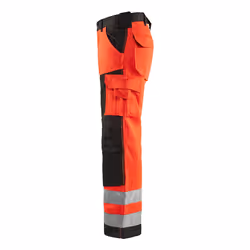 Blakläder 156618115599 Pantaloni Nero, Rosso - Vista aggiuntiva 4