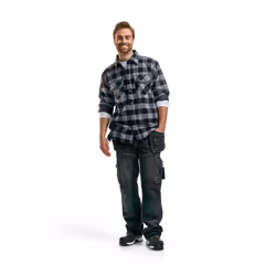 Blakläder 322511319799 Camicia Nero, Grigio - Vista aggiuntiva 5