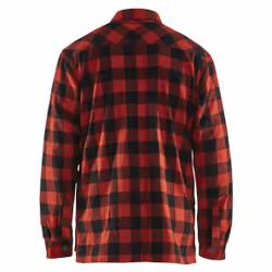 Blakläder 322511315699 Camicia Nero, Rosso - Vista aggiuntiva 2