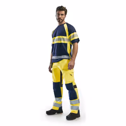 Blakläder 156518113389 Pantaloni Blu, Giallo