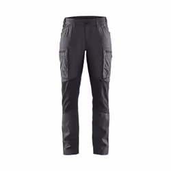 Blakläder 71591845, Pantaloni, Donna, Nero, Grigio, Allacciatura a zip, Cotone, Poliestere, 166 g/m²