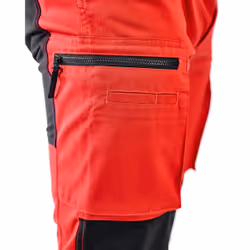Blakläder 14591845 Pantaloni Nero, Rosso - Vista aggiuntiva 5