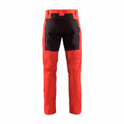 Blakläder 14591845 Pantaloni Nero, Rosso - Vista aggiuntiva 2