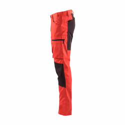 Blakläder 14591845 Pantaloni Nero, Rosso - Vista aggiuntiva 4