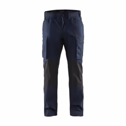 Blakläder 14591845, Pantaloni, Uomo, Nero, Blu marino, Allacciatura a zip, Cotone, Poliestere, 166 g/m²