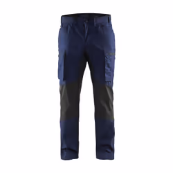 Blakläder 14591845, Pantaloni, Uomo, Nero, Blu marino, Allacciatura a zip, Cotone, Poliestere, 166 g/m²