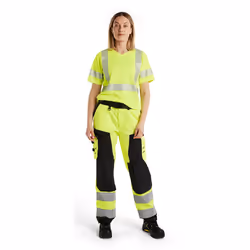 Blakläder 715518113399 Pantaloni Nero, Giallo - Vista aggiuntiva 7