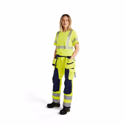 Blakläder 715618113389 Pantaloni Blu marino, Giallo - Vista aggiuntiva 7