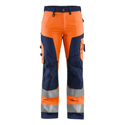 Blakläder 715518115389 Pantaloni Blu, Arancione