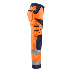 Blakläder 715518115389 Pantaloni Blu, Arancione