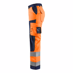 Blakläder 715518115389 Pantaloni Blu, Arancione - Vista aggiuntiva 4