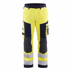 Blakläder 157815143389, Pantaloni, Uomo, Blu, Giallo, D104, Chiusura a bottone, Chiusura con patta, Allacciatura a zip, Coton ...